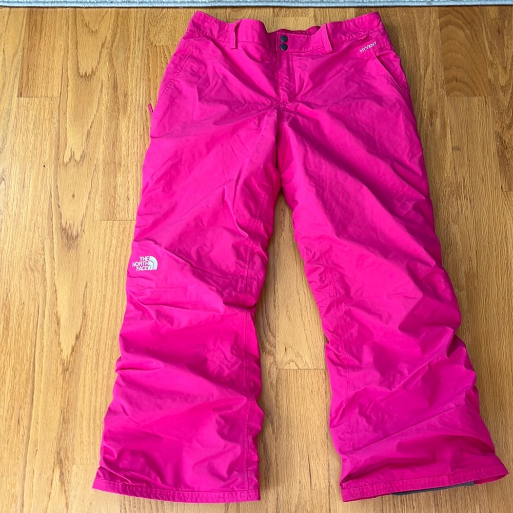 The North Face Kids Pink Snow Pants